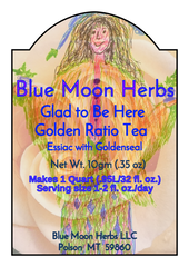 Glad To Be Here Tea! (4-herb Essiac, Sheep sorrel 25% roots)