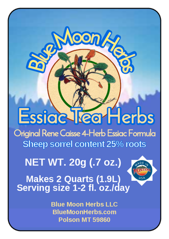 Essiac Herbs - Classic 4-Herb Formula