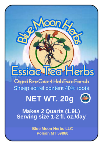 Essiac Herbs: Sheep sorrel 40% Root