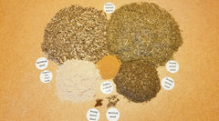 Essiac Master Batch: 2 Lb. 13 oz. Essiac herbs, Sheep sorrel 40% root